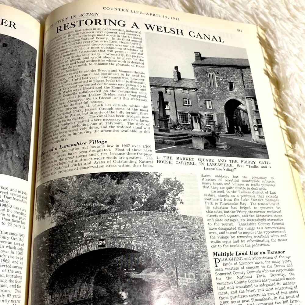 COUNTRY LIFE MAGAZINE VINTAGE WILD LIFE NUMBER ENGLAND April 1971